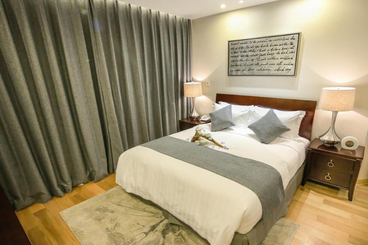 Green Court Residence Jinqiao Diamond Shanghai Buitenkant foto