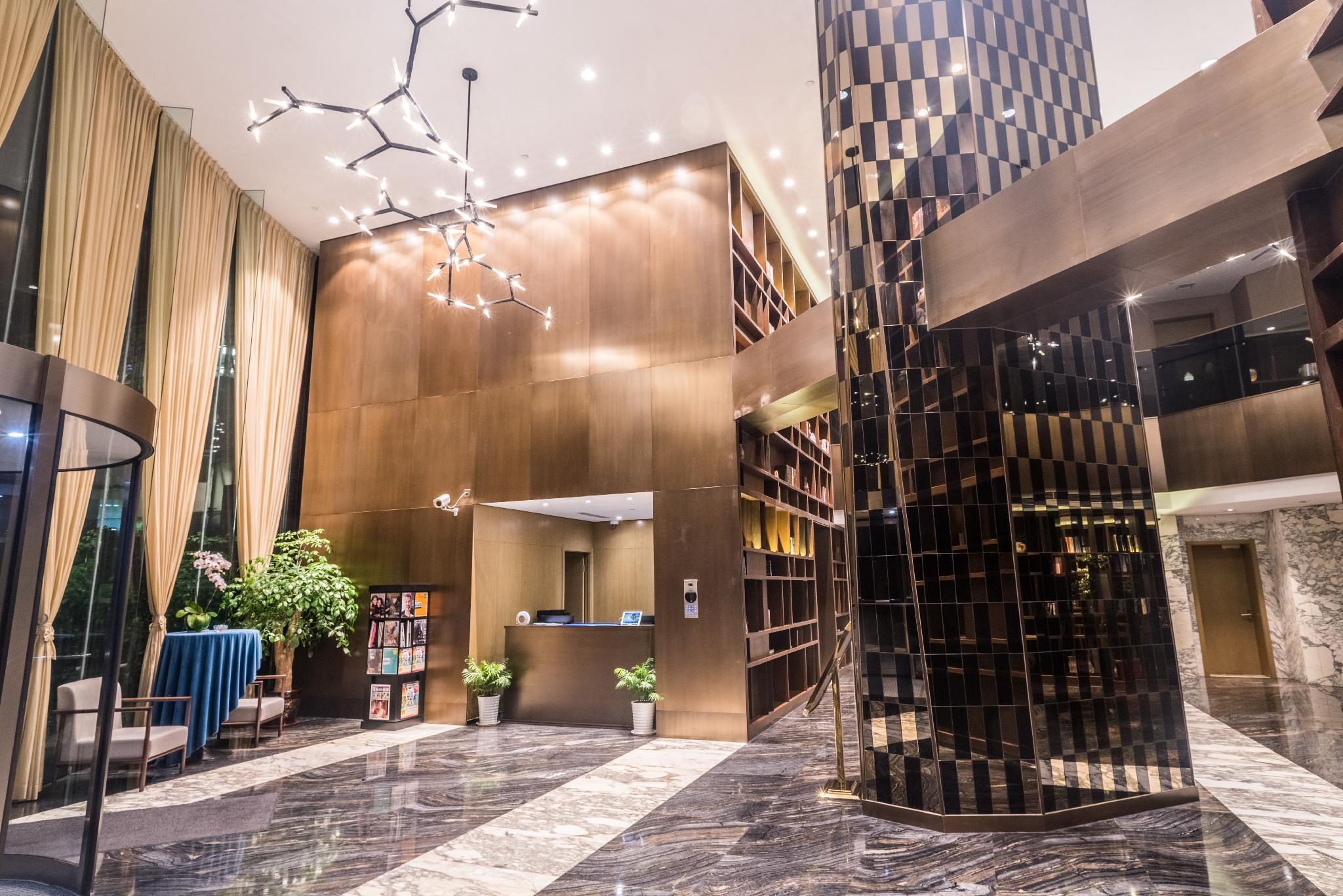 Green Court Residence Jinqiao Diamond Shanghai Buitenkant foto