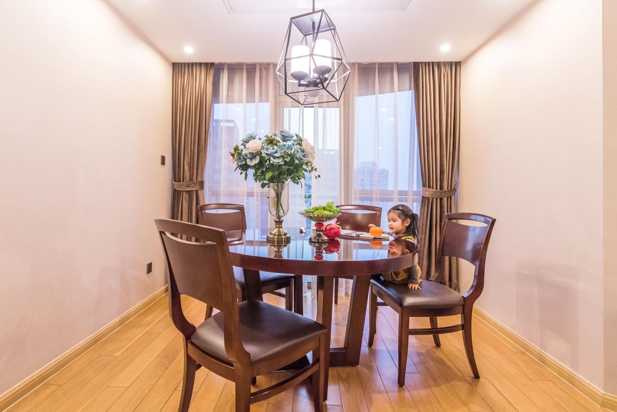 Green Court Residence Jinqiao Diamond Shanghai Buitenkant foto