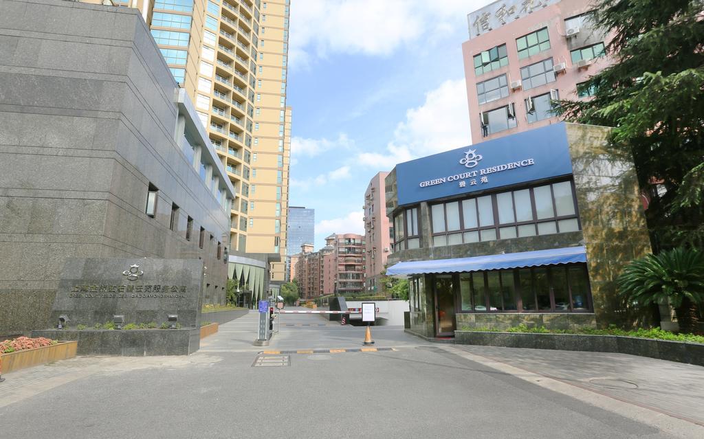 Green Court Residence Jinqiao Diamond Shanghai Buitenkant foto