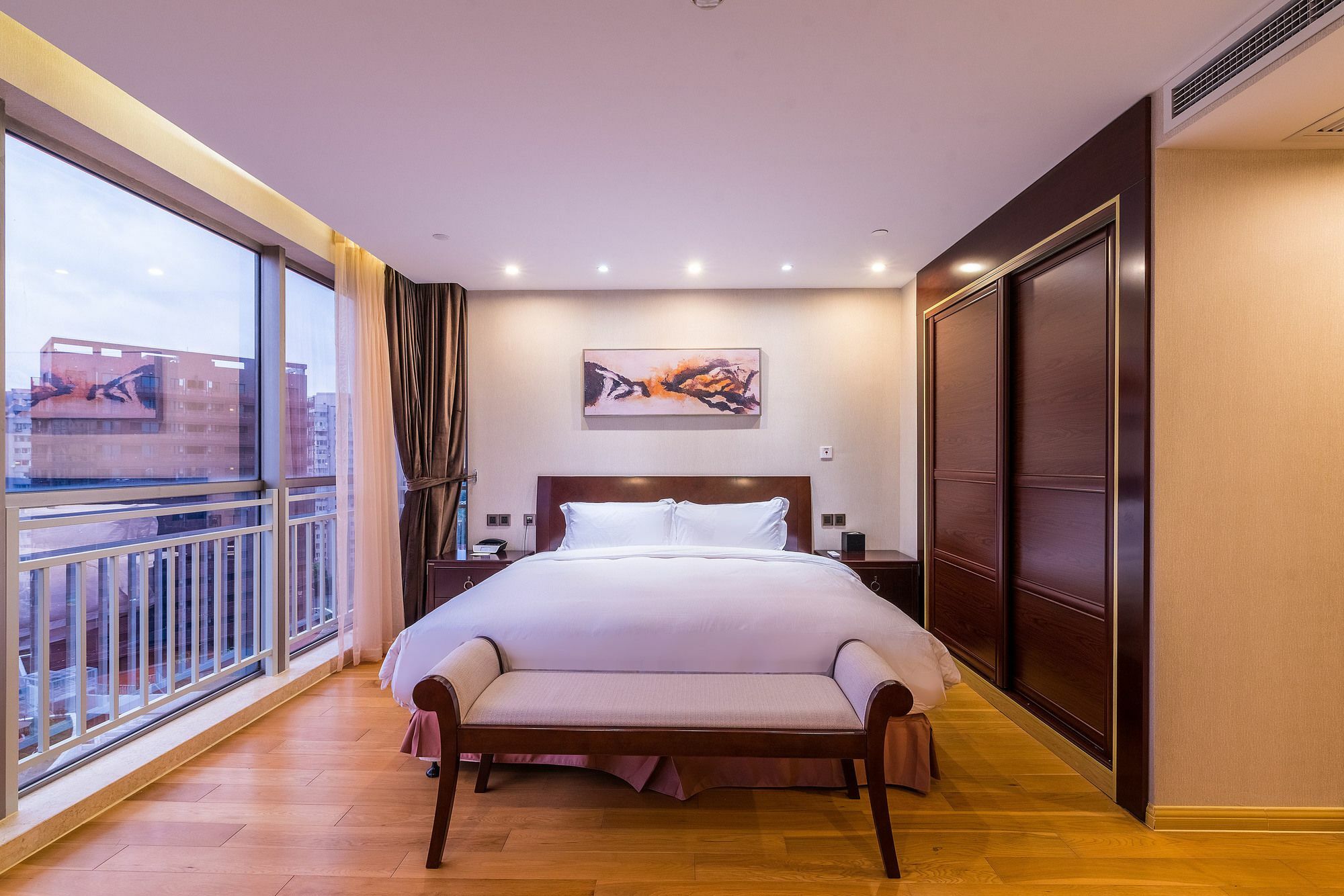 Green Court Residence Jinqiao Diamond Shanghai Buitenkant foto